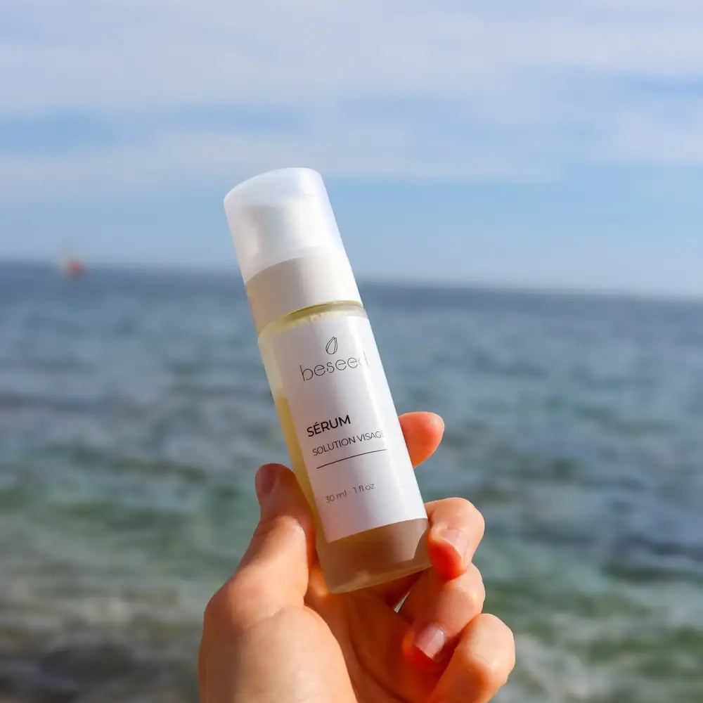 Sérum Solution  Visage Beseed, le soin marin aux algues de Bretagne et actifs végétaux pour une peau éclatante